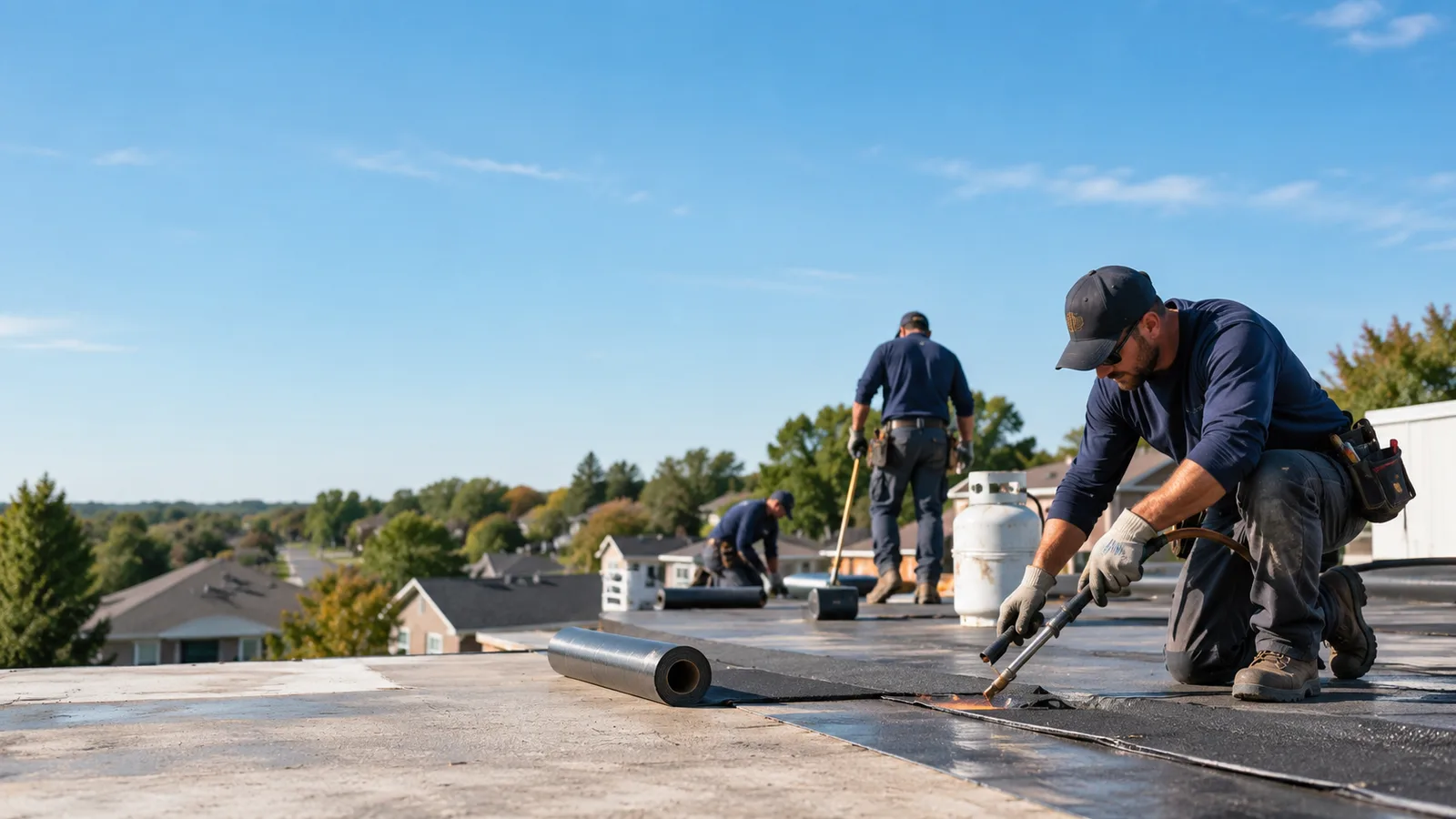 Flat Roof Leak Repair providers in Buncombe, IL